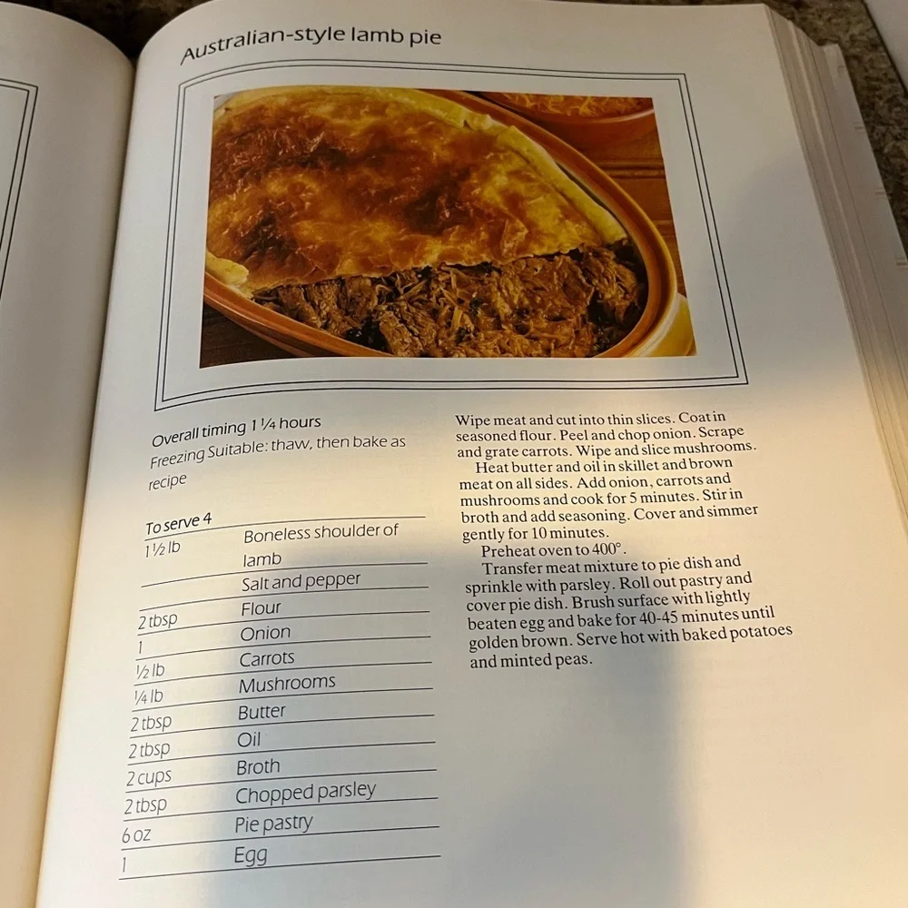 Vintage The Cook's Color Treasury Cookbook